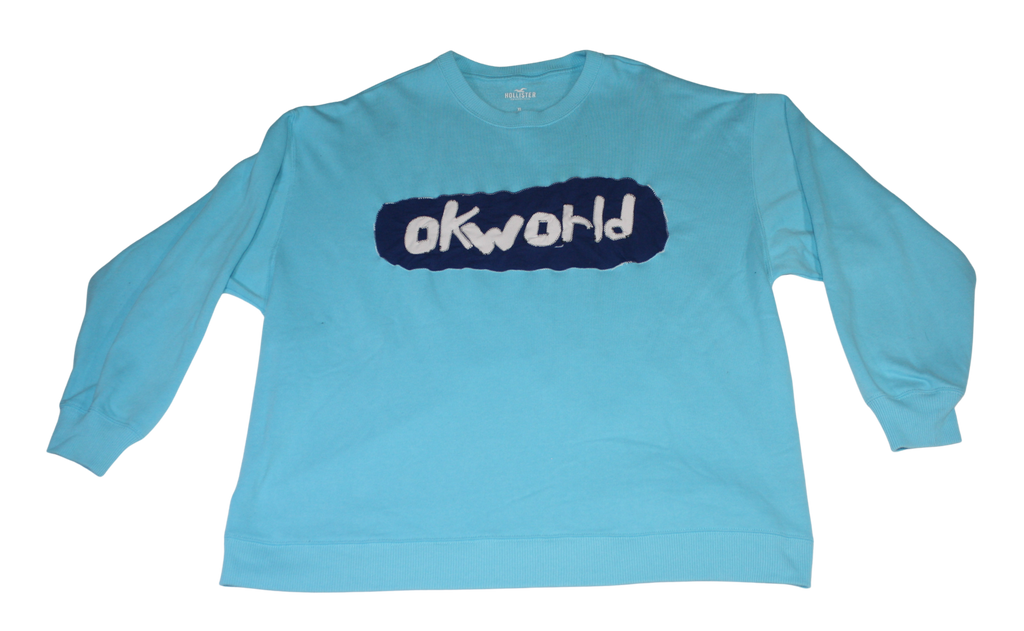 OK World Sweatshirt (Sky Blue)