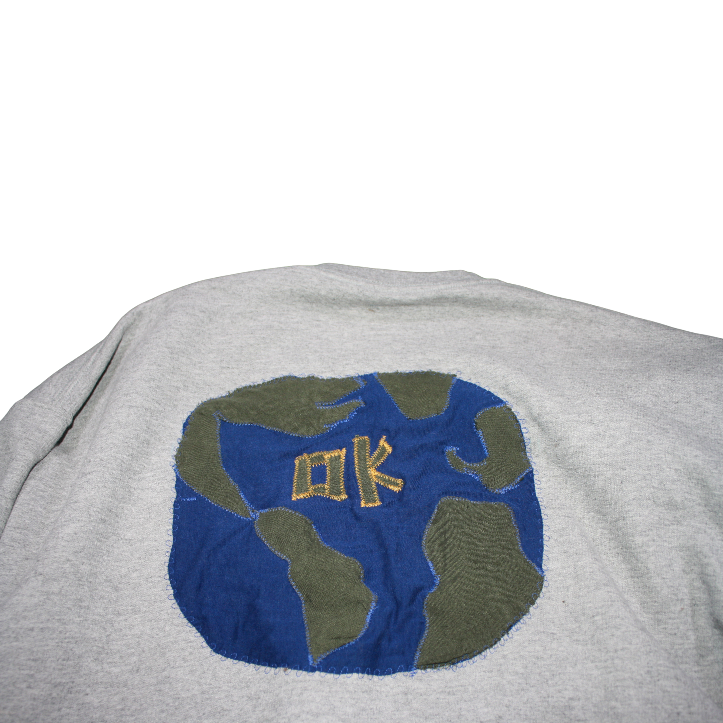 Grey "OK Earth" Sweater