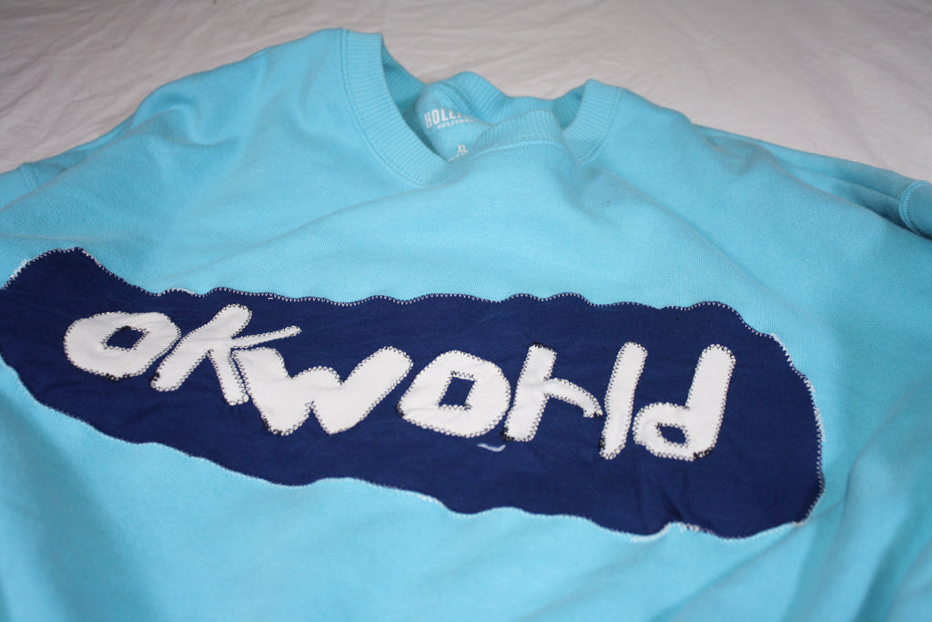 OK World Sweatshirt (Sky Blue)